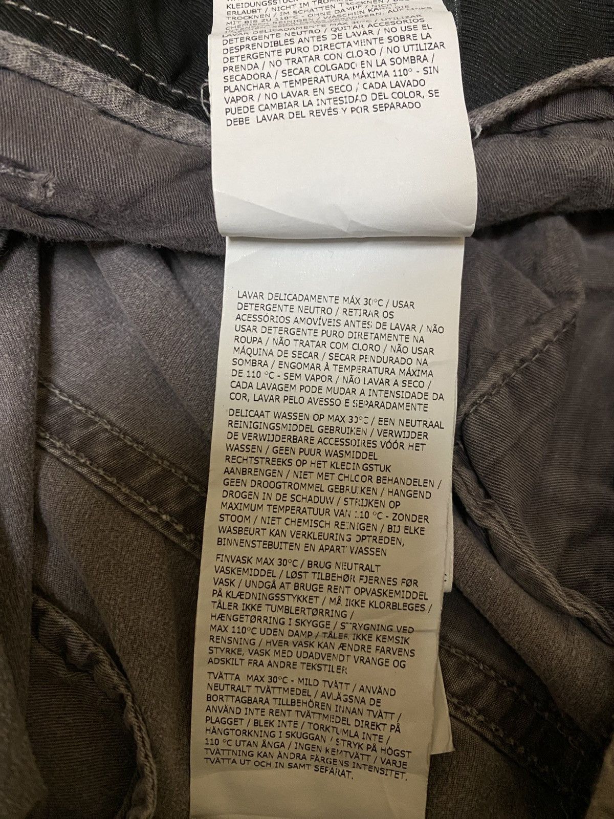 Stone Island Stone Island Type SL Reconstructed Multi Pocket Cargo Pants Size US 32 / EU 48 - 18 Thumbnail