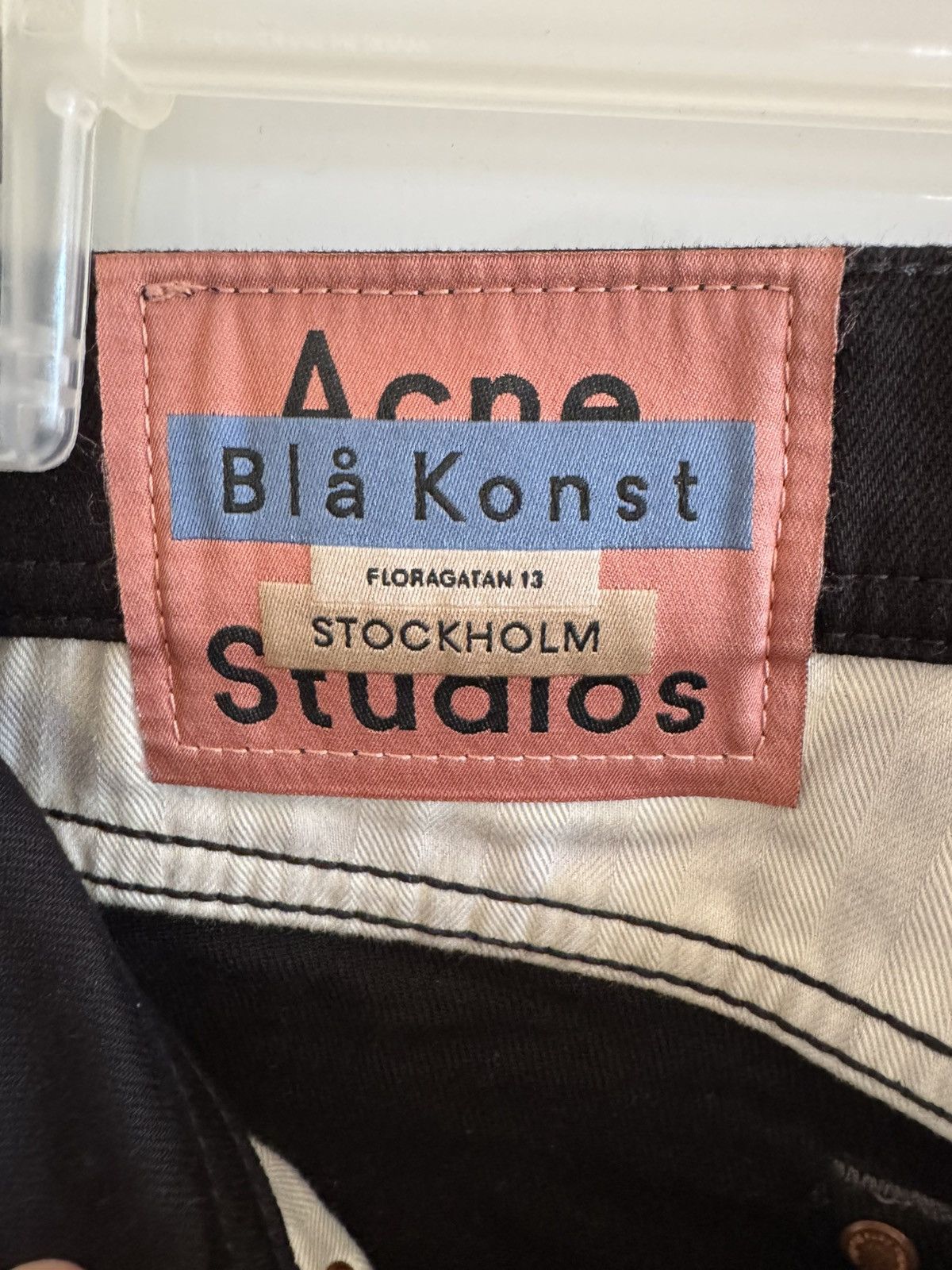 Acne Studios Acne Studios Bla Konst Floragatan 13 Stockholm Size US 30 / EU 46 - 3 Thumbnail