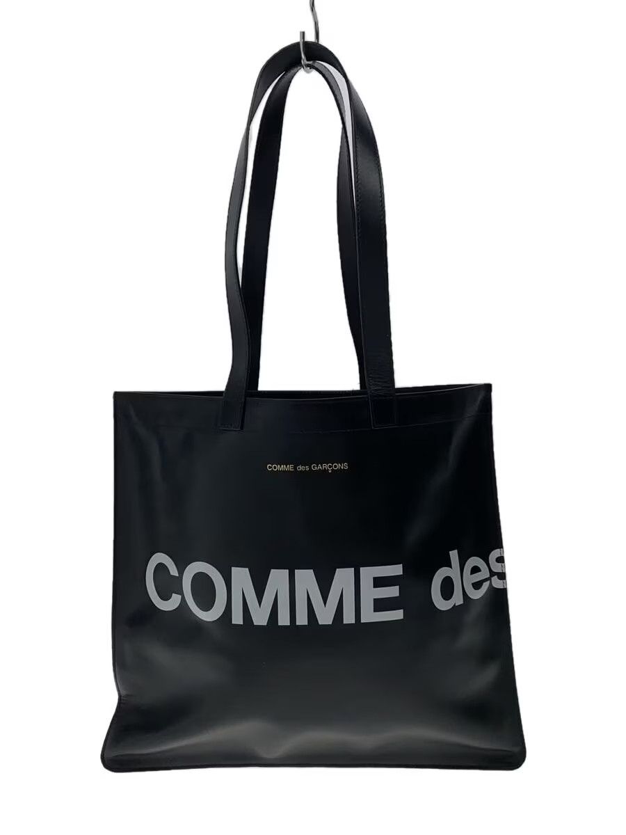 Comme des Garcons Logo Leather Tote Bag Size ONE SIZE - 1 Thumbnail