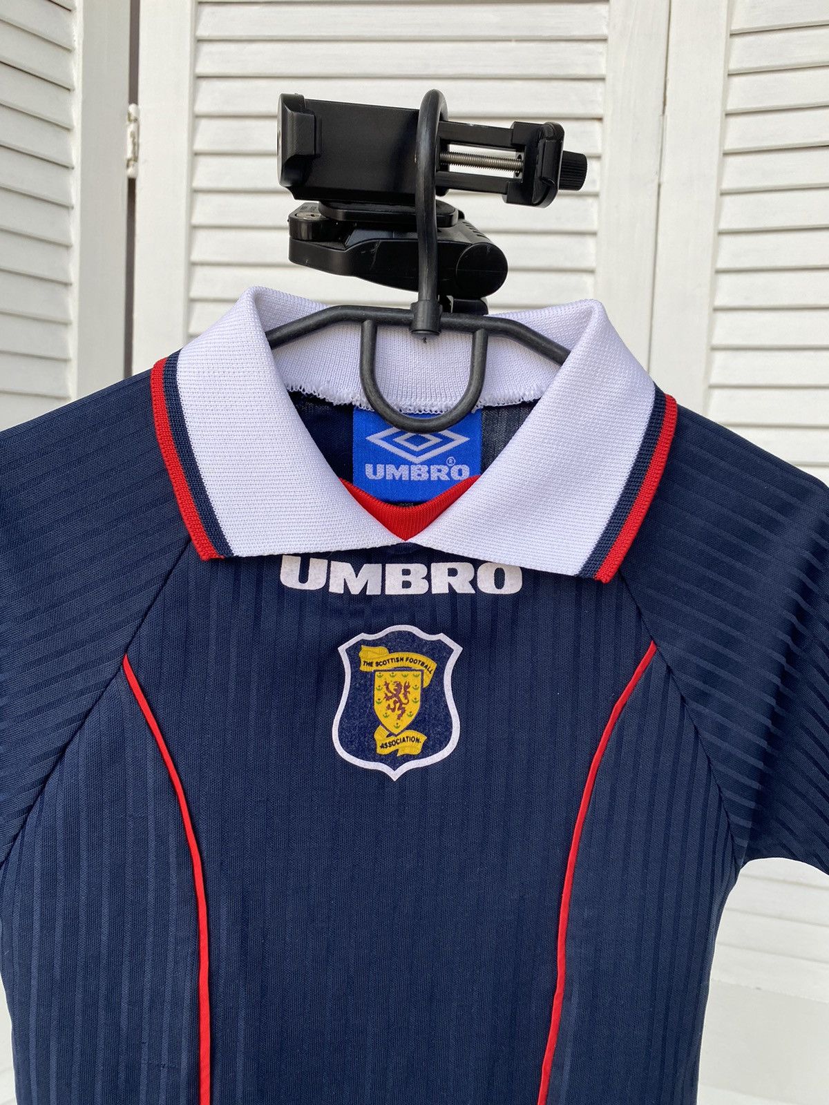 Umbro × Vintage Vintage Umbro Scottish FA Football Kids Soccer Tee Shirt Size US XXS / EU 40 - 3 Thumbnail