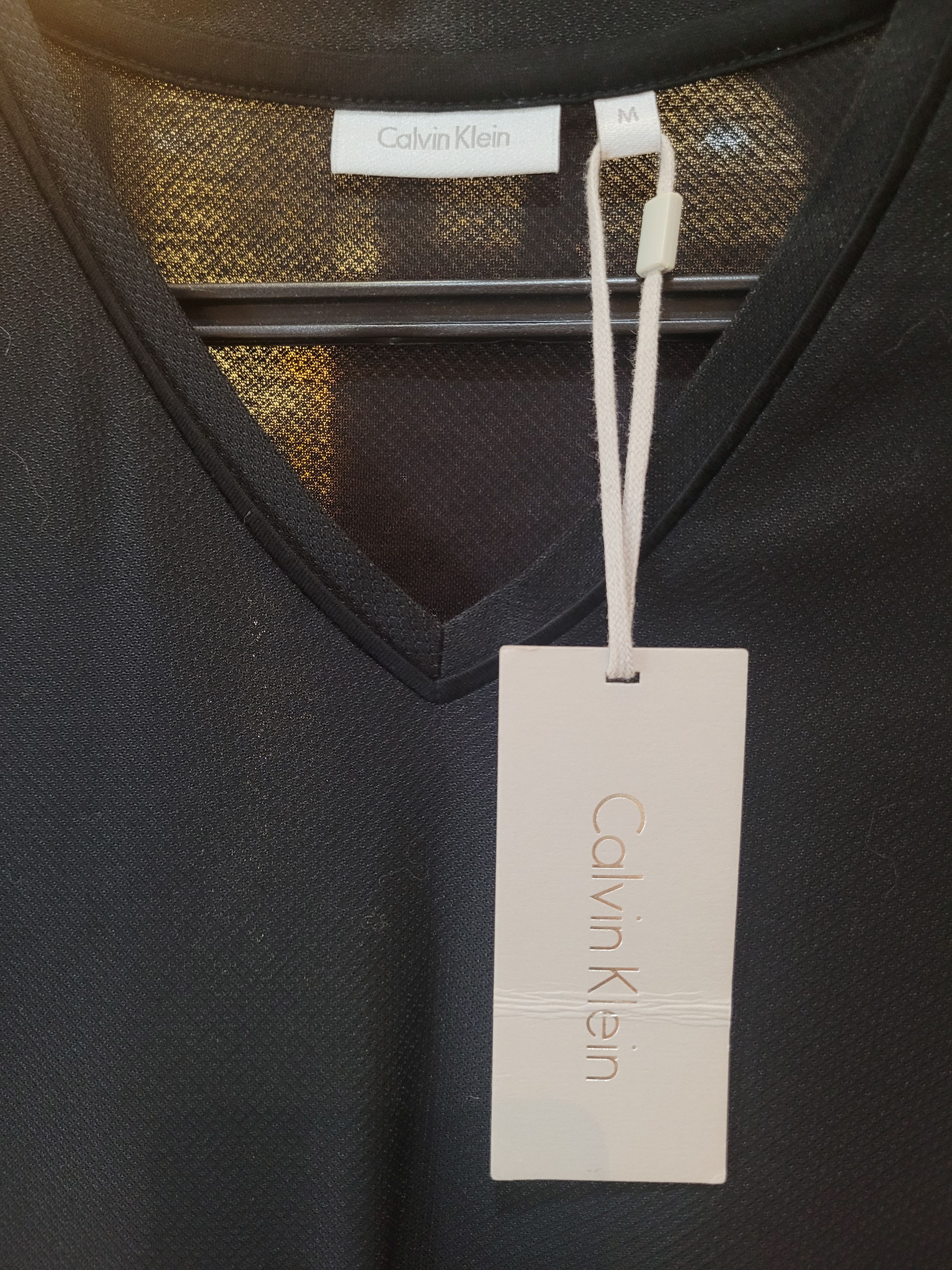 Calvin Klein Calvin Klein Cotton Blend Men's V-Neck T-Shirt Size US S / EU 44-46 / 1 - 7 Thumbnail