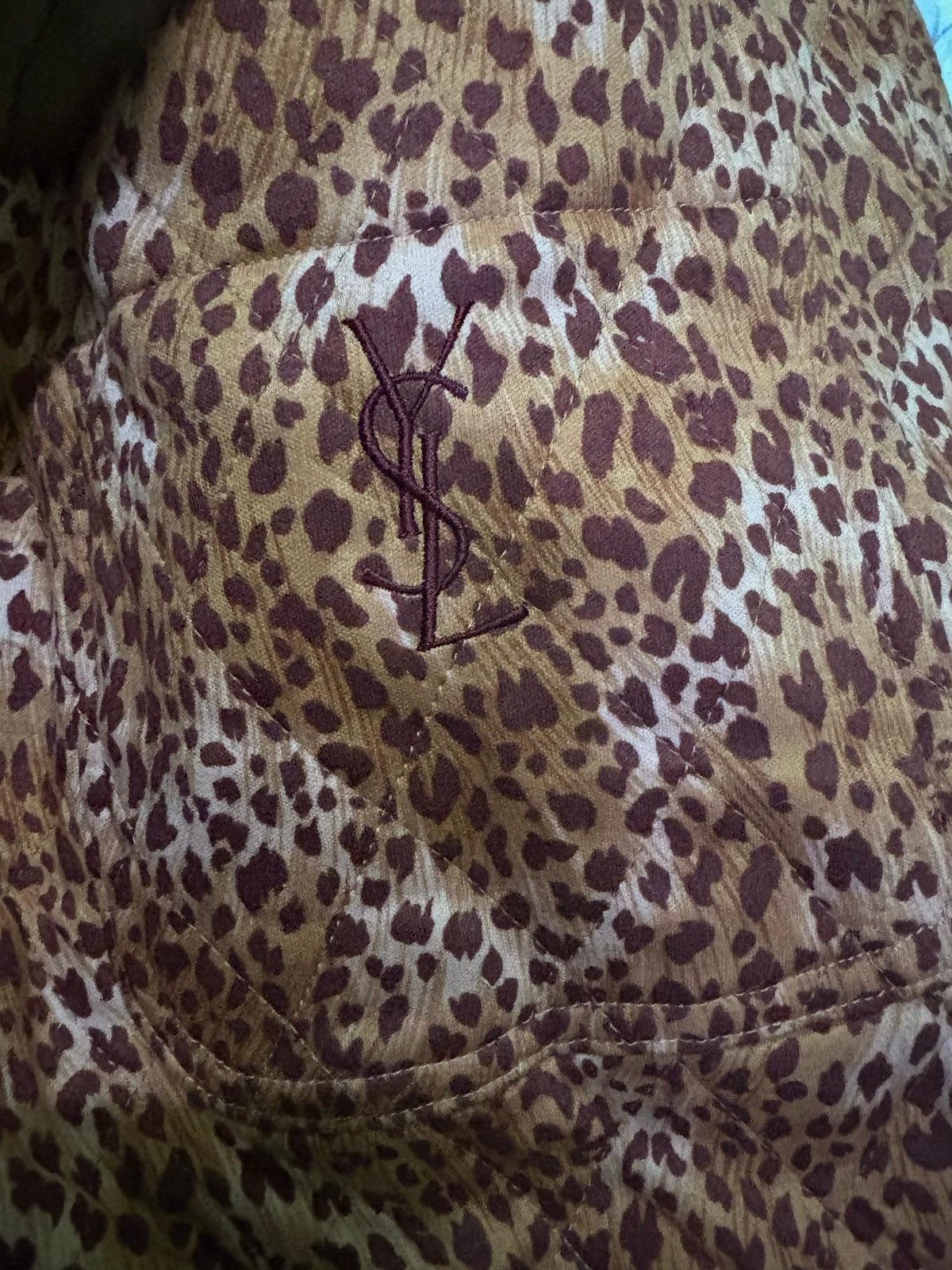 Yves Saint Laurent Yves Saint Laurent Long Jacket Design Leopard Design Size US M / EU 48-50 / 2 - 14 Thumbnail