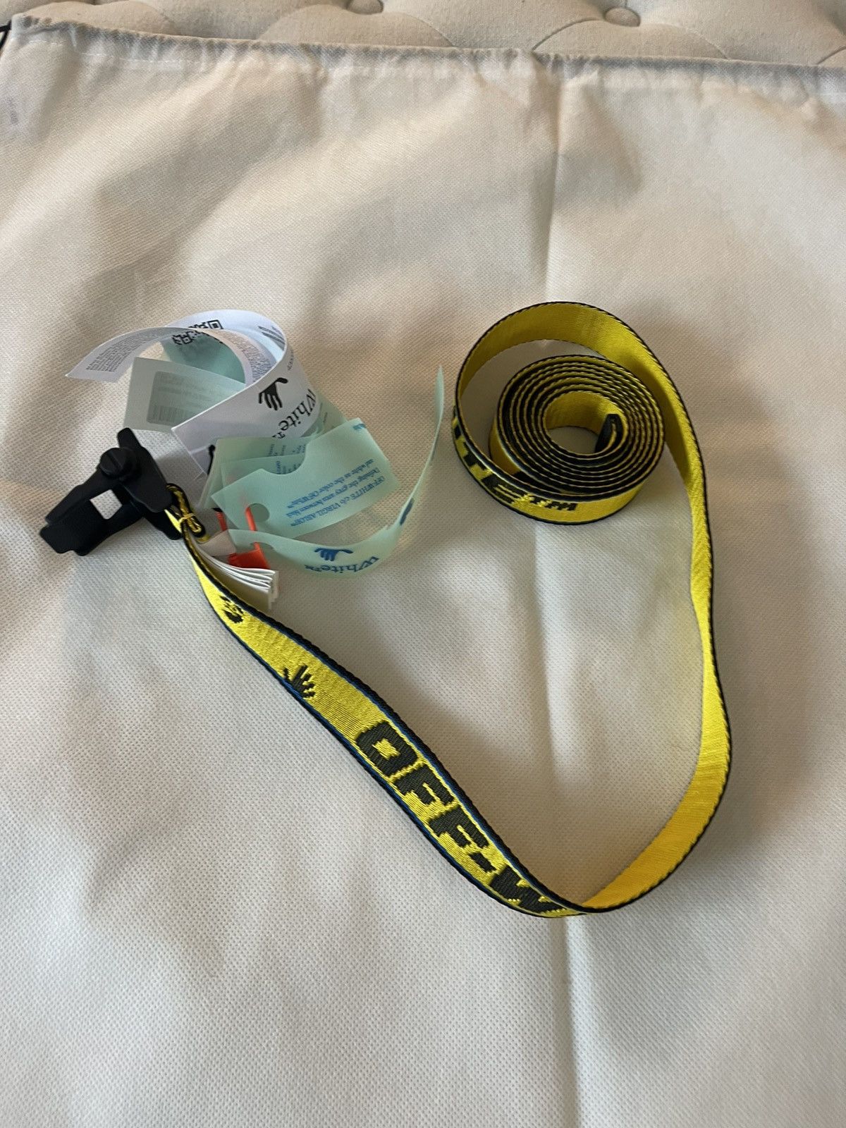 Off-White OFF-WHITE MINI INDUSTRIAL BELT NWT Size ONE SIZE - 2 Thumbnail