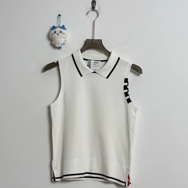 Thom Browne Thom Browne size40 A sleeveless collar vest Size S / US 4 / IT 40 - 1 Thumbnail
