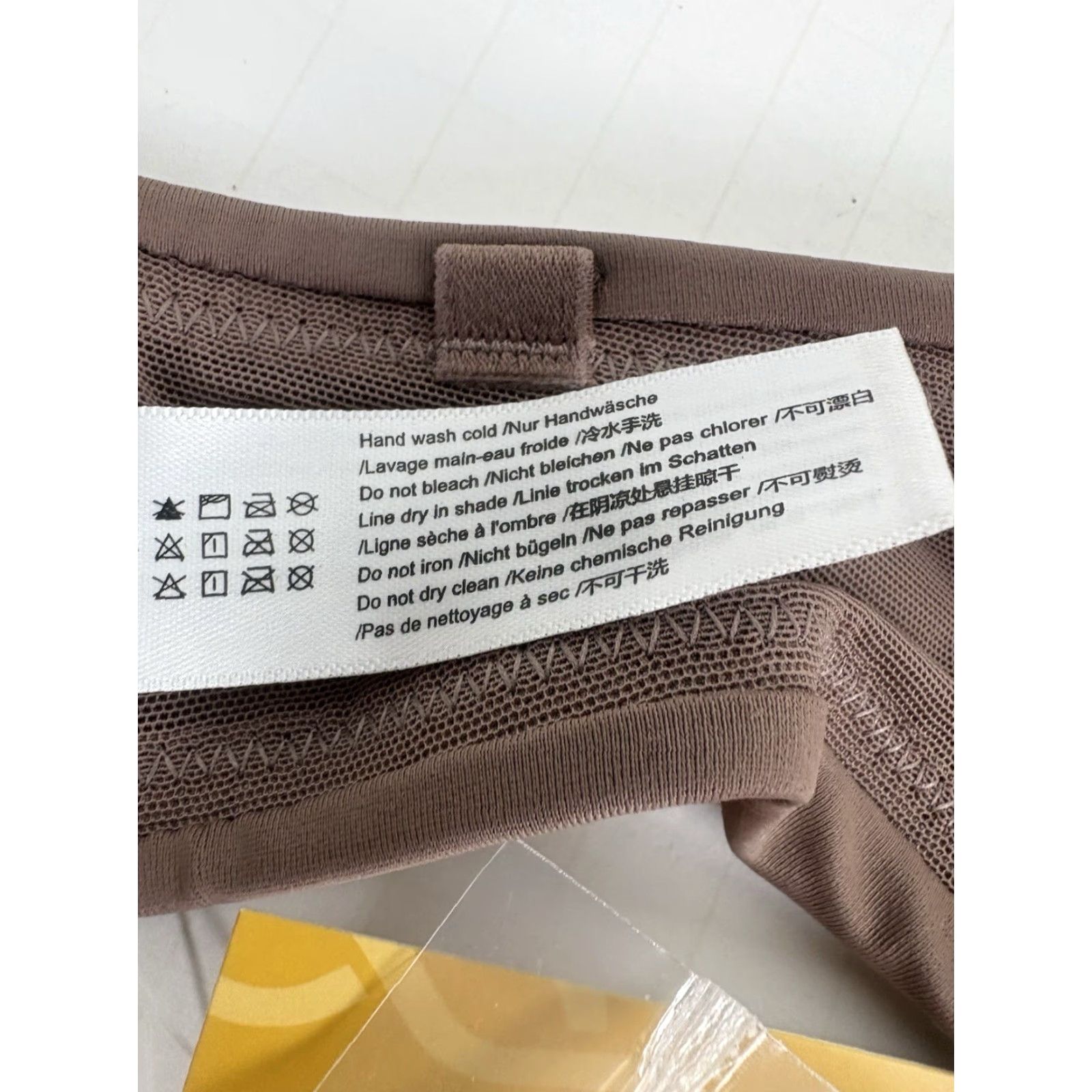 Vintage DELIMIRA Brown Minimizer Strapless Bra Women Size 32D New Classic Preppy Size ONE SIZE - 6 Thumbnail