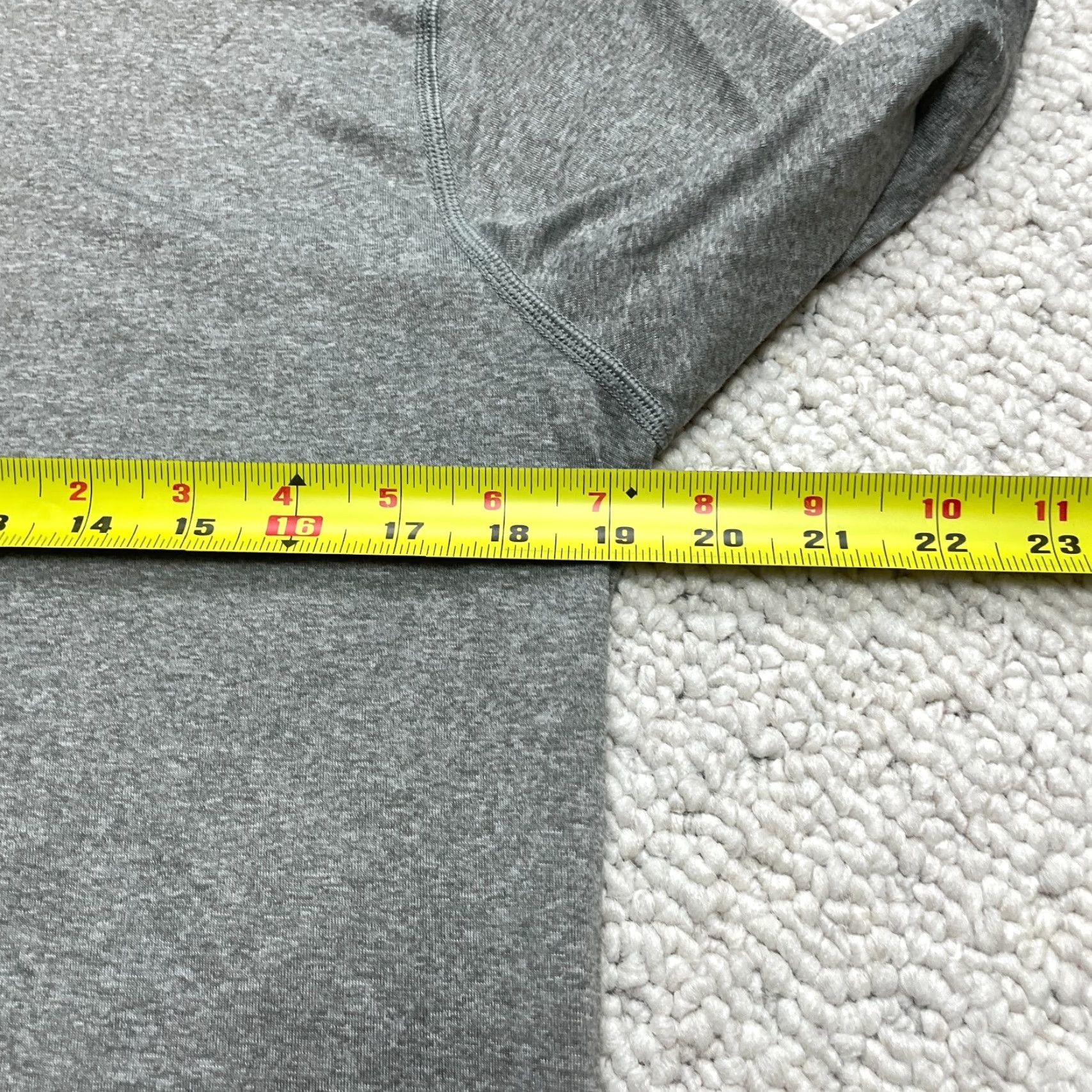 Anvil Anvil Activewear Shirt Adult Medium Gray Short Sleeve Stretch Solid Gym Exercise Size M / US 6-8 / IT 42-44 - 6 Thumbnail