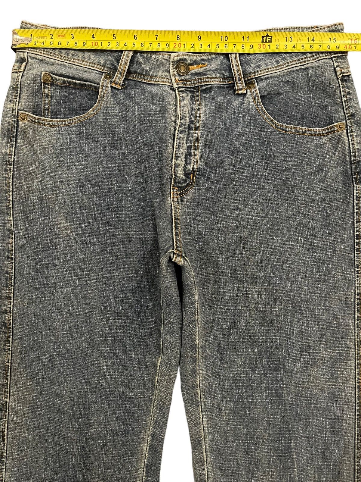 Hysteric Glamour Vintage Japanese Brand Blue Wash Style Bootcut Jeans Size US 31 - 9 Thumbnail
