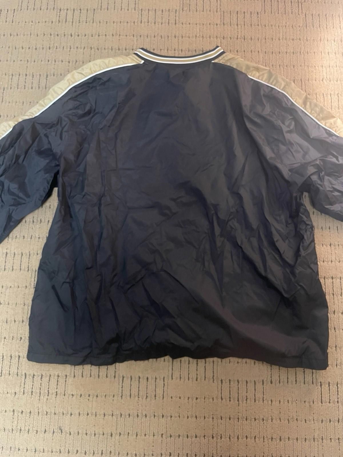 Russell Athletic Russell Mizzou Mens 2XL Black/gold Lined Windbreaker Vintage Size ONE SIZE - 5 Thumbnail
