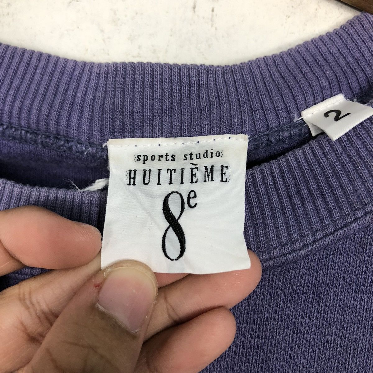 Japanese Brand Vintage Sweatshirt Sports Studio Huitieme 8e Descente Japan Size US M / EU 48-50 / 2 - 14 Thumbnail