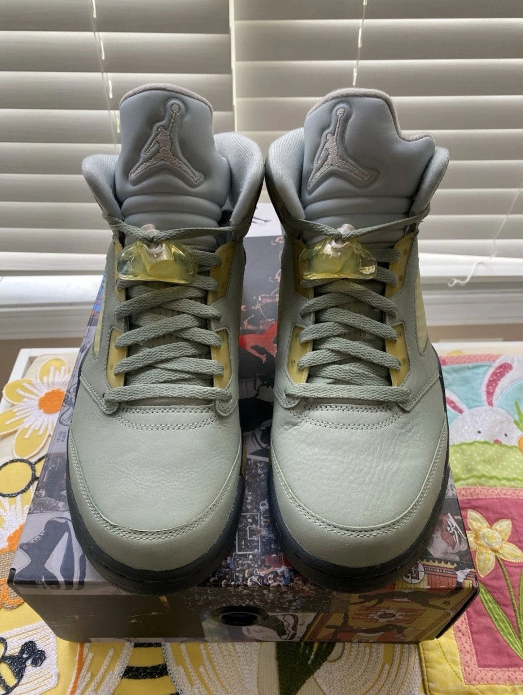Jordan Brand Nike Air Jordan Retro 5 Jade Horizon DC7501300 Size 9.5 DS Size US 9.5 / EU 42-43 - 2 Thumbnail