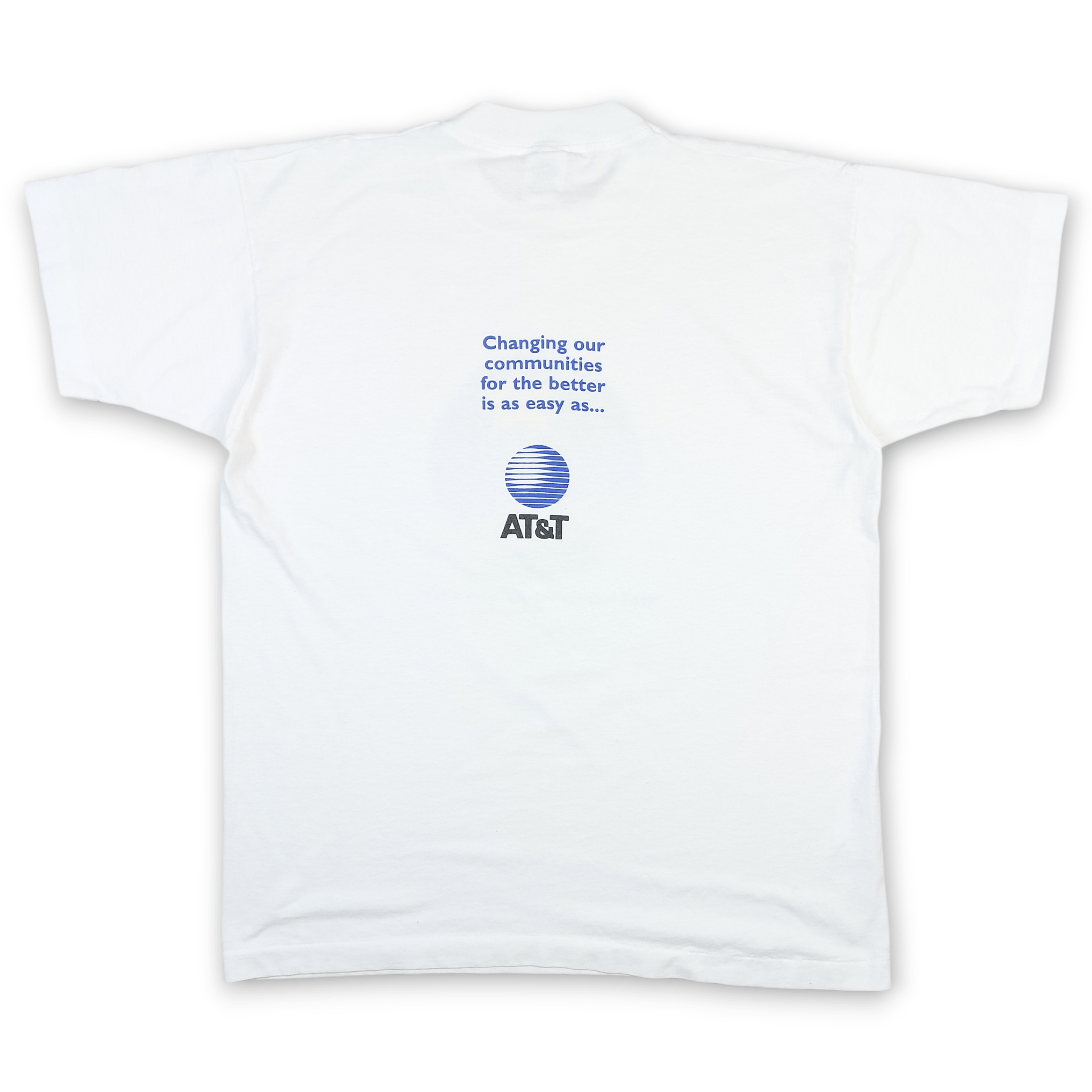 Apple Vintage 90s AT&T CARES In touch with our community TEE Size US XL / EU 56 / 4 - 3 Thumbnail