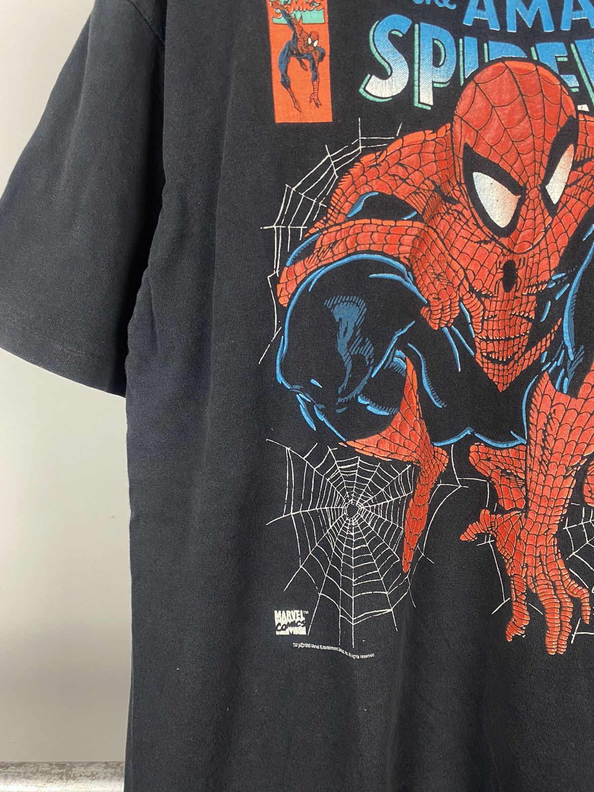 Marvel Comics × Vintage Vtg90’s Spider Man Size US XL / EU 56 / 4 - 2 Thumbnail