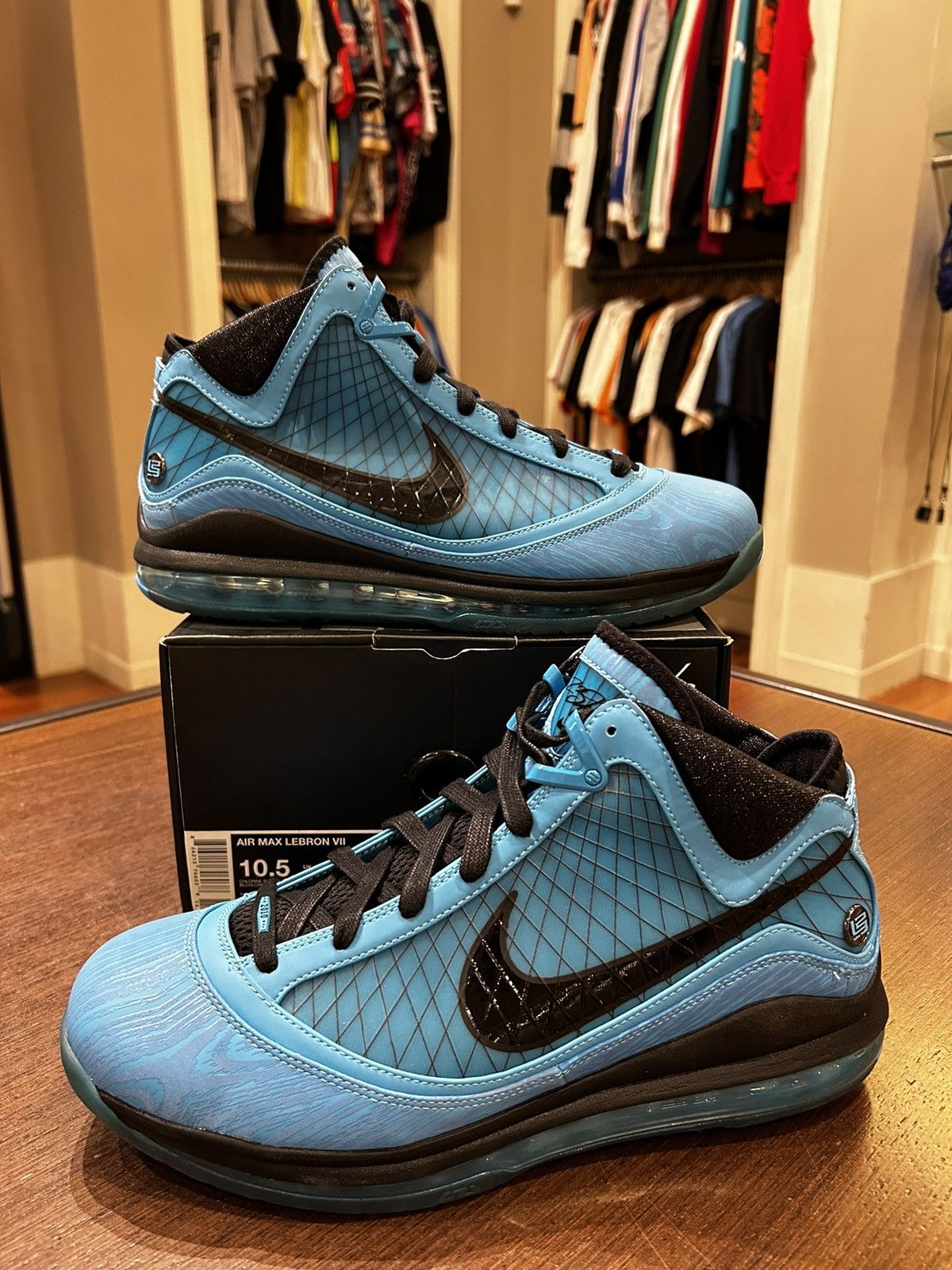 Nike Nike LeBron 7 All-Star Chlorine Blue (2010) Size US 10.5 / EU 43-44 - 1 Thumbnail