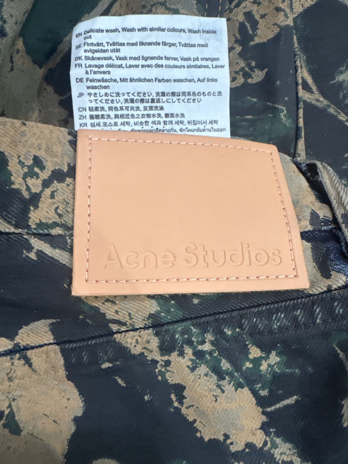 Acne Studios Acne Studios Mossy Oak 2023m Jeans Size US 34 / EU 50 - 4 Thumbnail