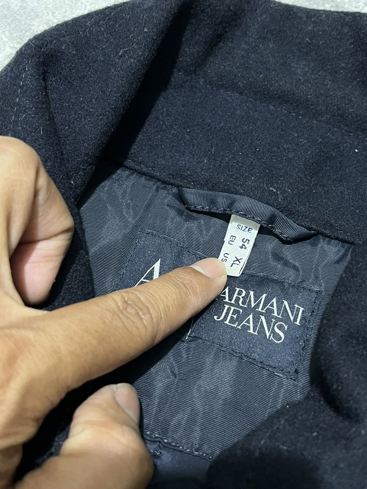 Giorgio Armani Armani Jeans quilted jacket Size US XL / EU 56 / 4 - 8 Thumbnail