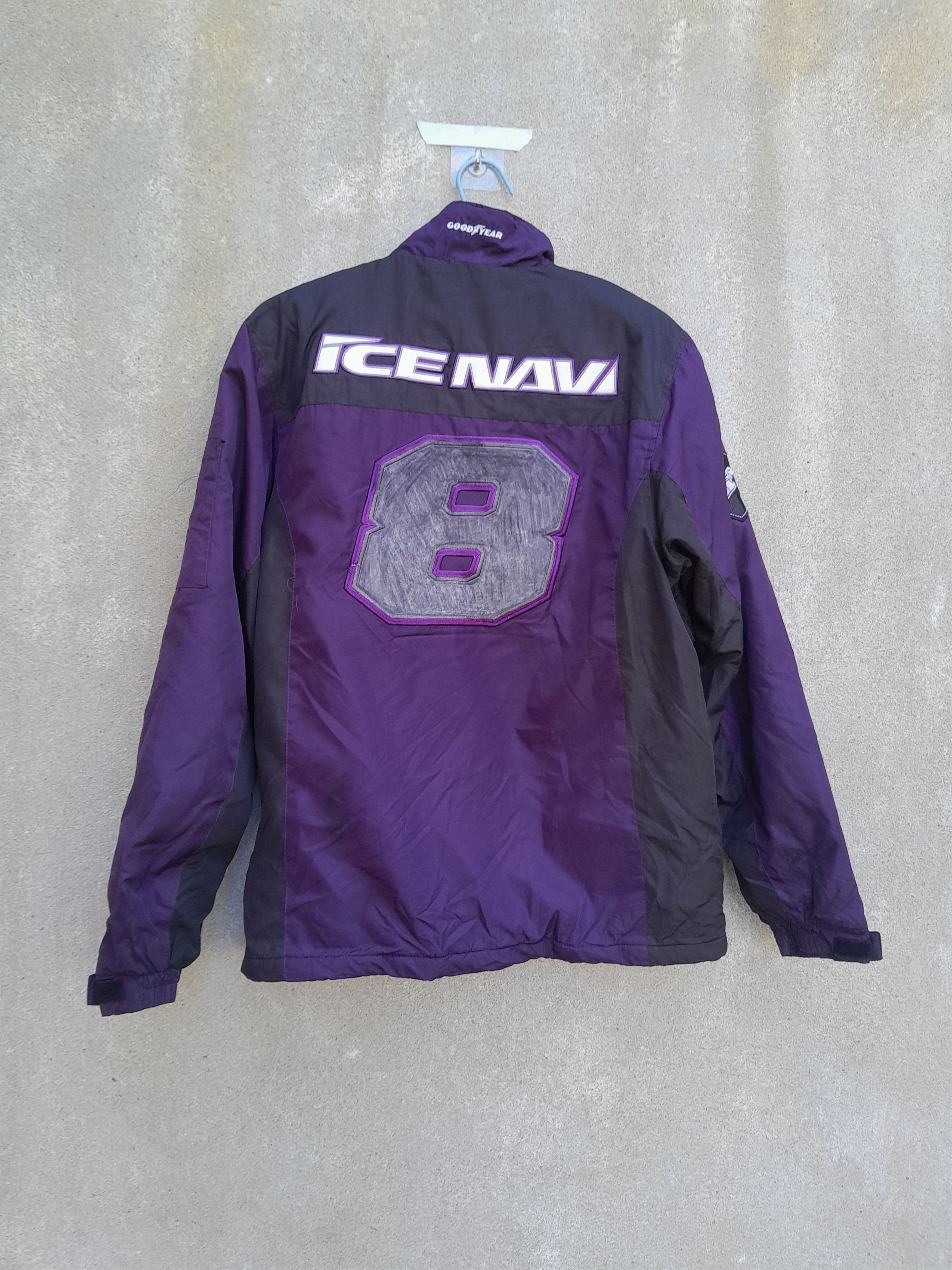 Japanese Brand Goodyear "Ice Navi" Racing Puffer Jacket #8 Size US L / EU 52-54 / 3 - 2 Thumbnail