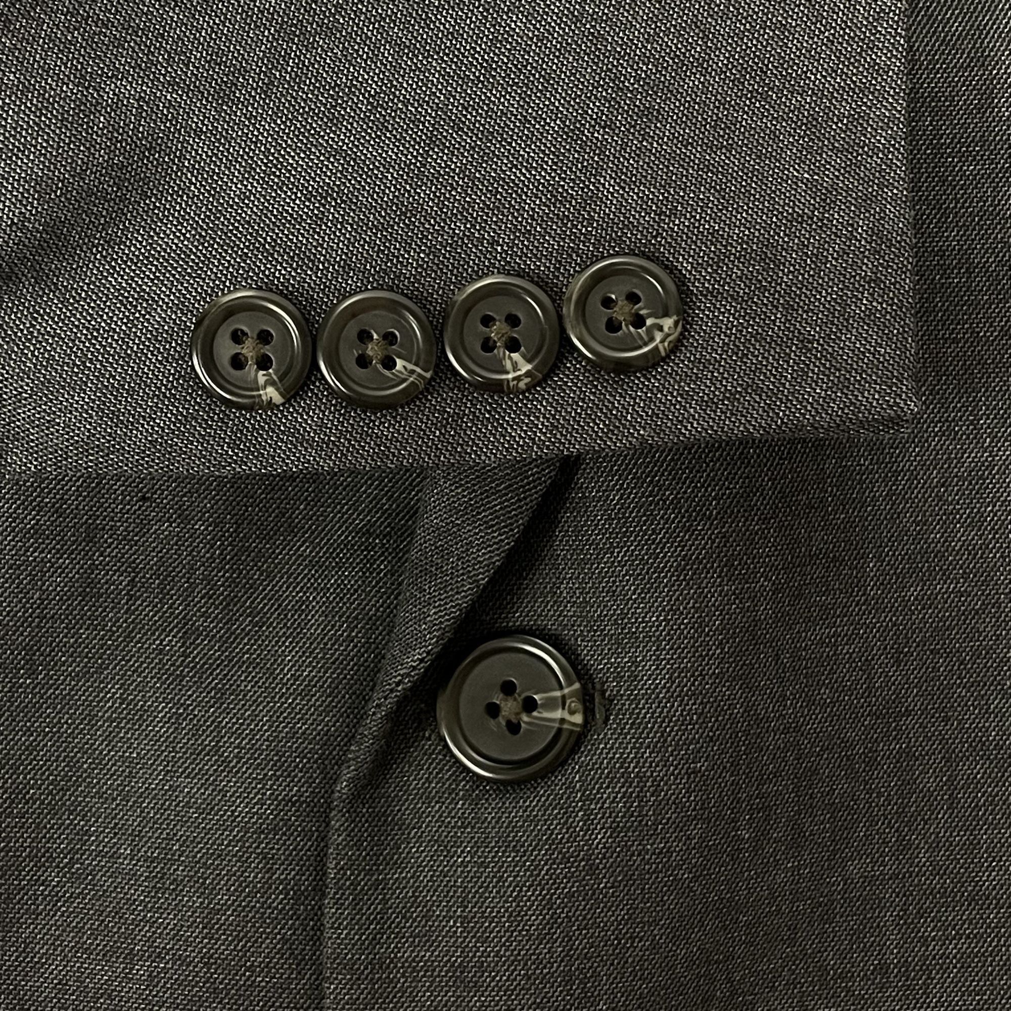 Chaps Ralph Lauren Chaps Ralph Lauren Charcoal Sport Coat MODERN Slim Jacket Size 38S - 7 Thumbnail