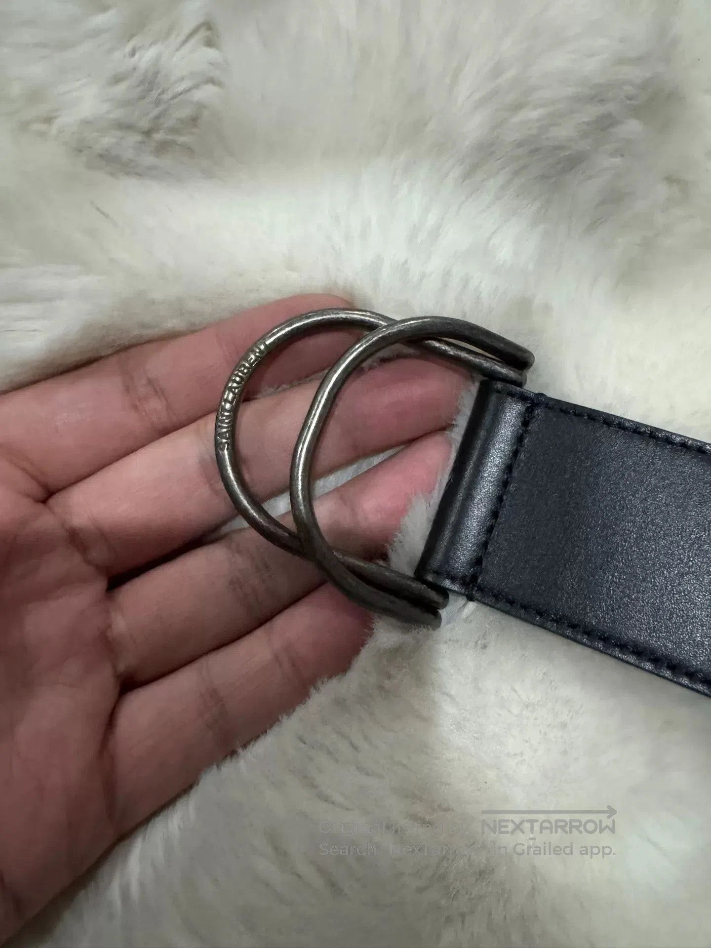 Yves Saint Laurent Saint Laurent YSL Double Buckle Belt. Size ONE SIZE - 6 Thumbnail