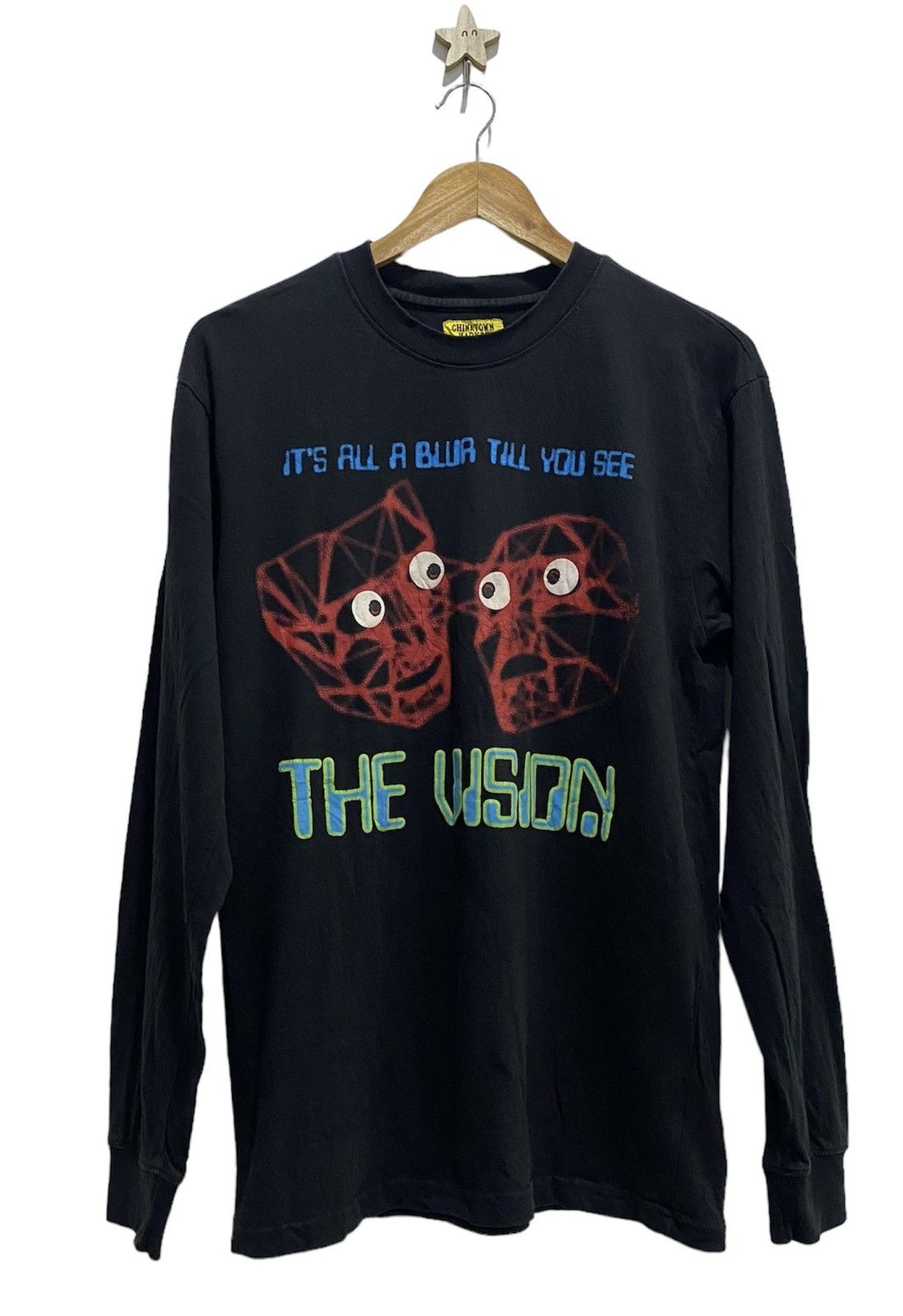 Market Chinatown Market the vision Long Sleeve T-Shirt Size US M / EU 48-50 / 2 - 1 Thumbnail