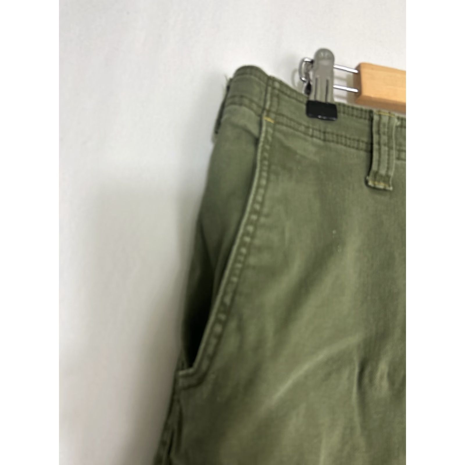 Prana Prana Mens Small Army Green Cargo Cotton Blend Outdoor Shorts Size US 29 - 6 Thumbnail