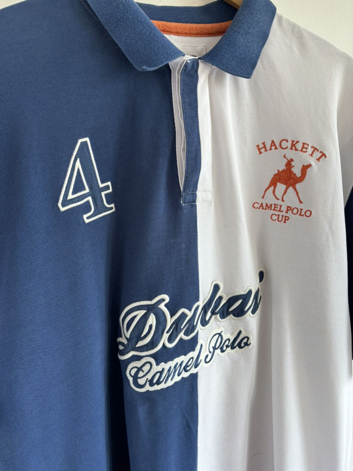 Hackett Hackett London Dubai Camel Polo Top Size US XXL / EU 58 / 5 - 3 Thumbnail