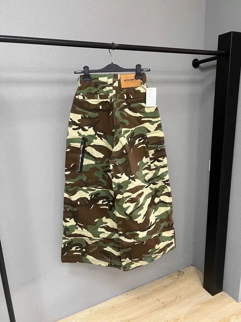 Vetements VETEMENTS size XS Camouflage Baggy Pants Size US 27 - 2 Thumbnail