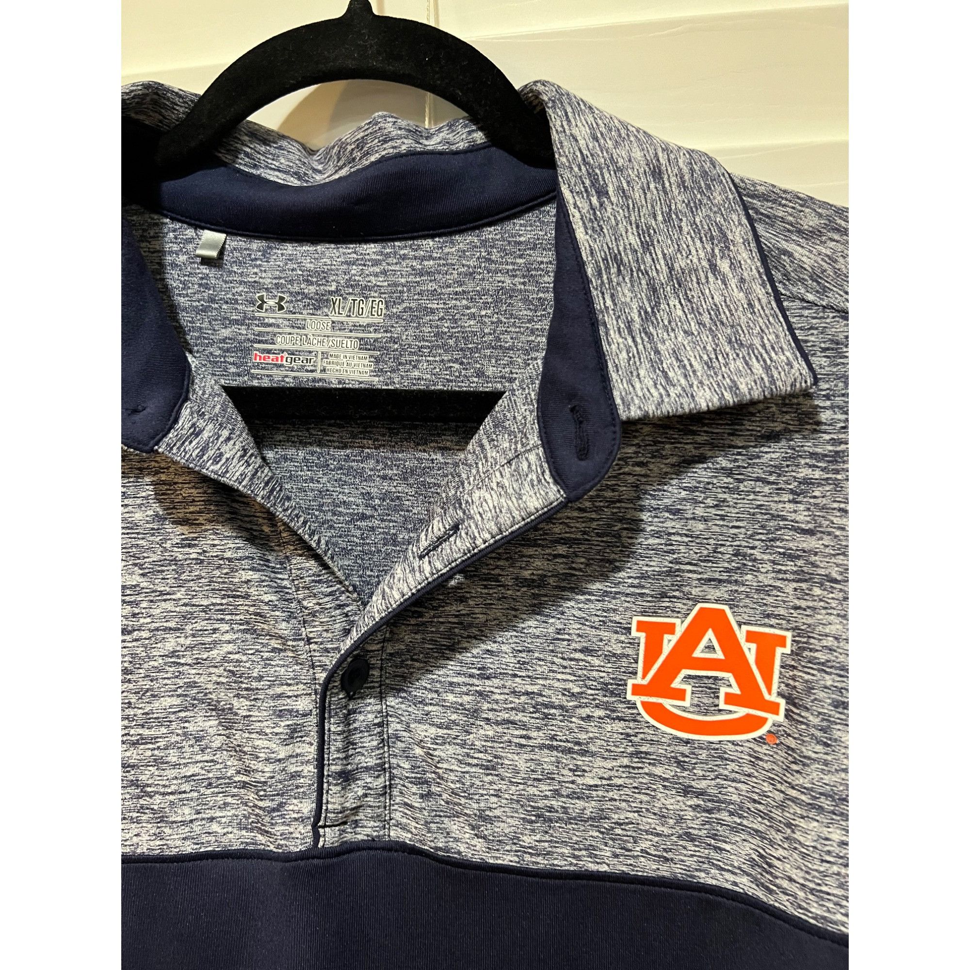 Under Armour Under Armour Auburn Tigers Polo Shirt - Size XL Size US XL / EU 56 / 4 - 2 Thumbnail