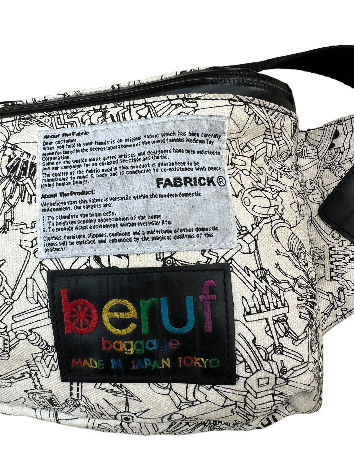 Medicom Toy Fabrick Medicom Toy X Beruf Japan Art Mini Chest Bag Size ONE SIZE - 5 Thumbnail