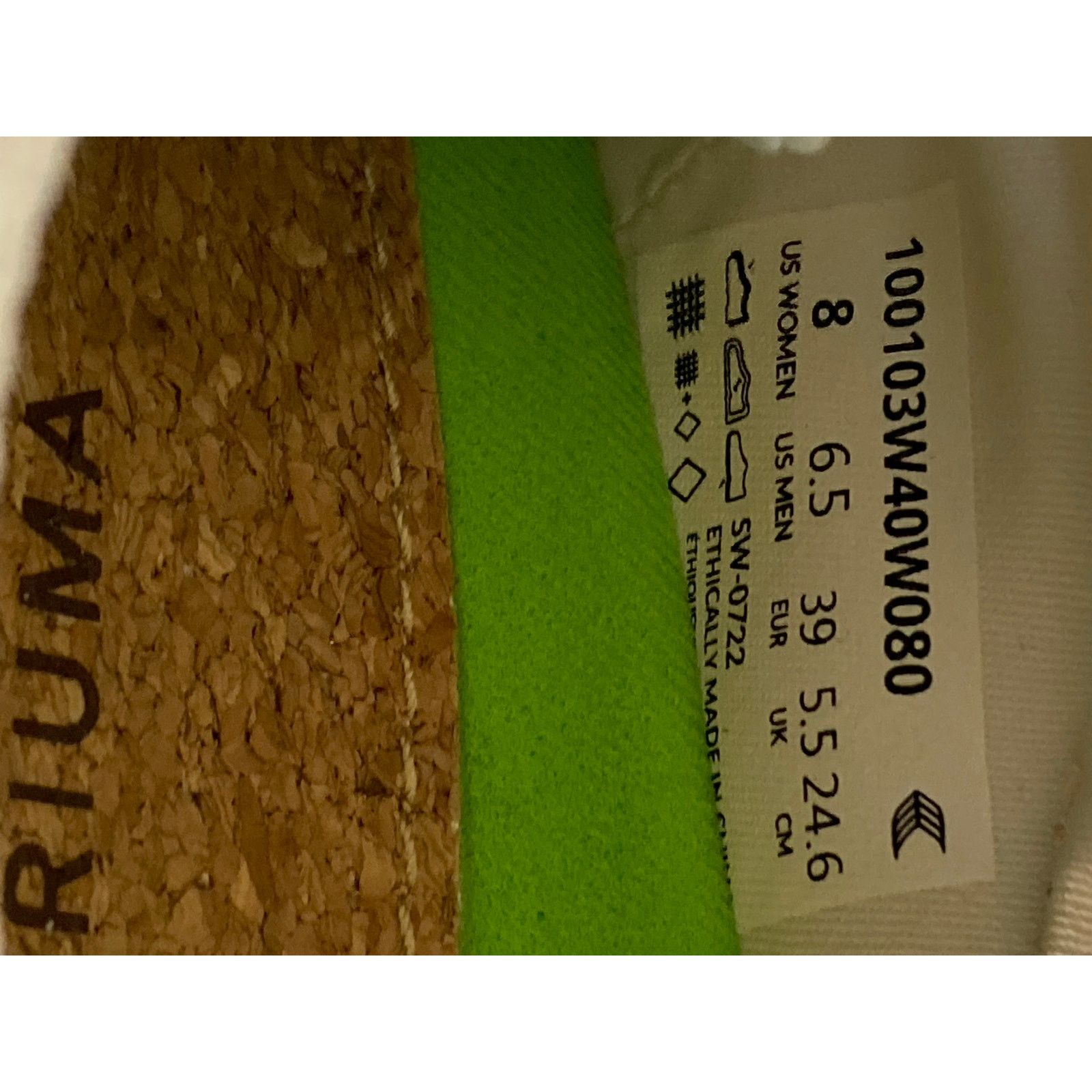Other Cariuma OCA Low Canvas Sneakers White/Gum Size Mns 6.5/ Wm 8 Size US 6.5 / EU 39-40 - 9 Thumbnail