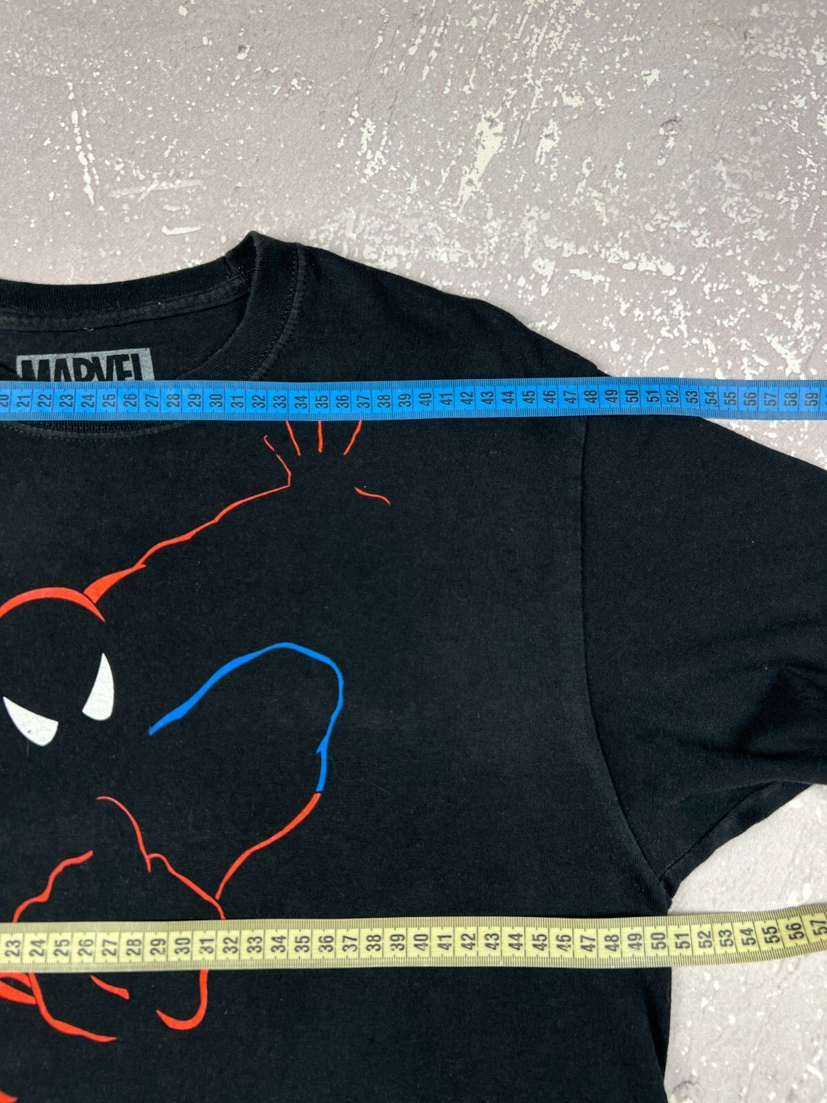 Marvel Comics × Universal Studios Marvel Spiderman Universal Studios T Shirt Mens M Black Size US M / EU 48-50 / 2 - 8 Thumbnail