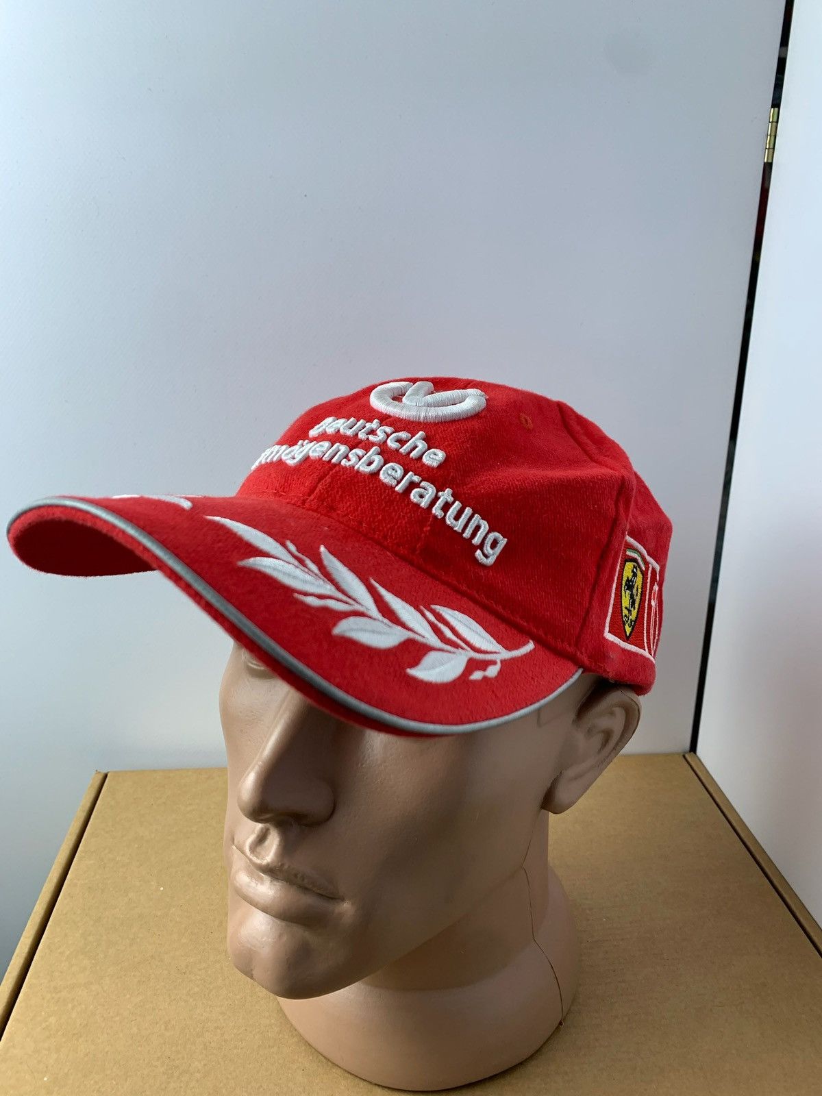 Ferrari × Vintage Vintage Ferrari cap racing logo Michael Schumacher Size ONE SIZE - 3 Thumbnail