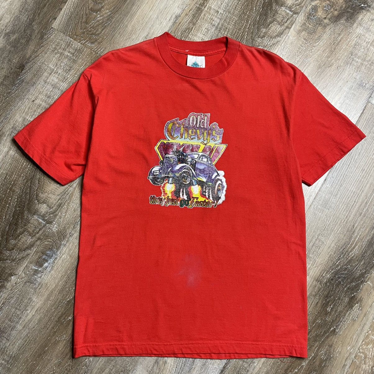 Chevrolet × Vintage 1980s Chevys Don’t Die Vintage Car Tee Shirt Mens Medium 80s Size US M / EU 48-50 / 2 - 2 Thumbnail