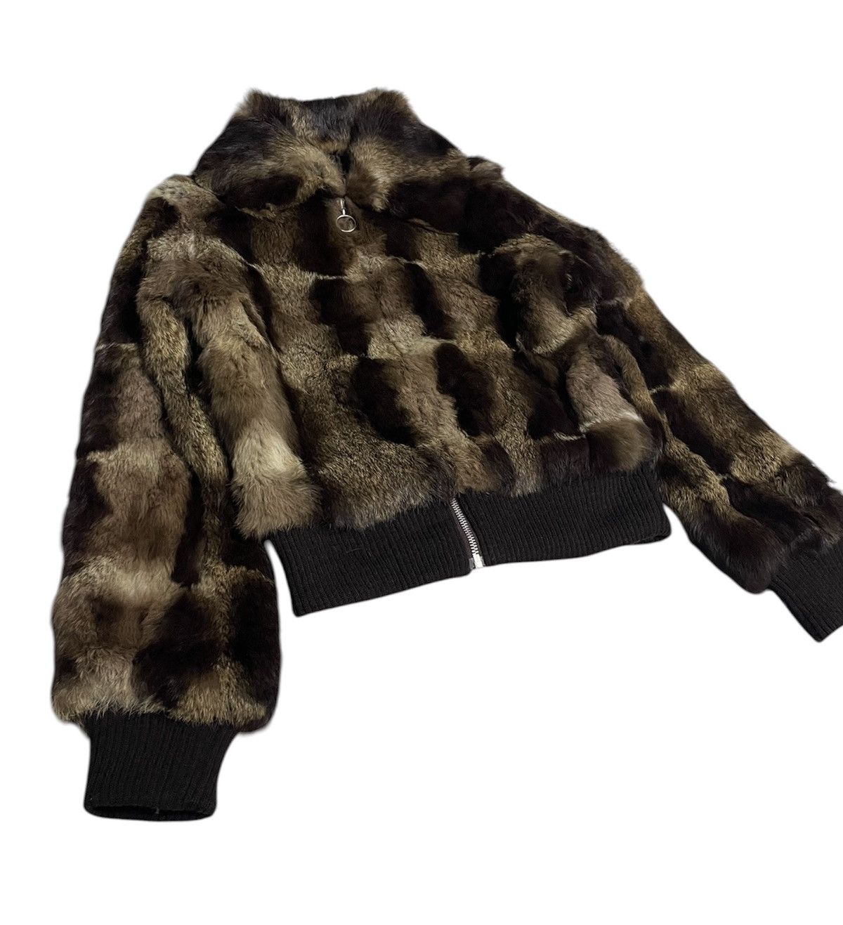 Hysteric Glamour Vintage Ozone Rocks Fur Bomber Jacket Size US XS / EU 42 / 0 - 2 Thumbnail