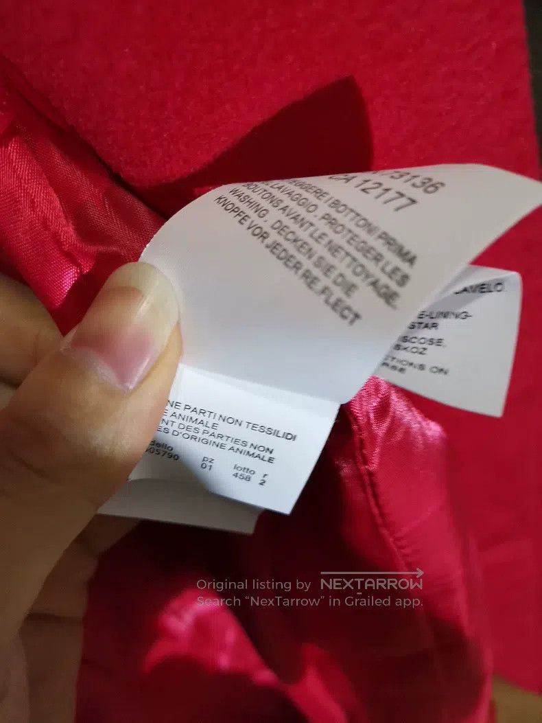 Max Mara Max Mara Long Red Coat Size XXS / US 00 / IT 34 - 6 Thumbnail