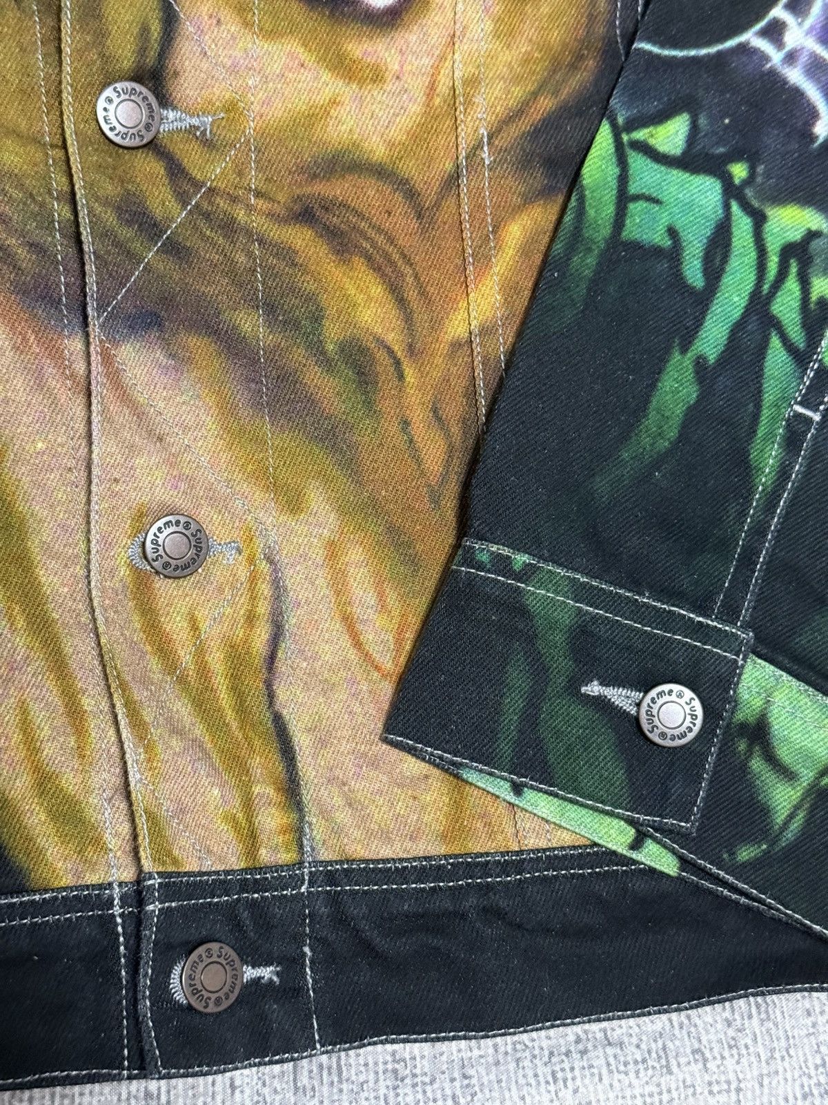 Supreme Supreme lion's Den denim Trucker work Jacket Size US L / EU 52-54 / 3 - 4 Thumbnail