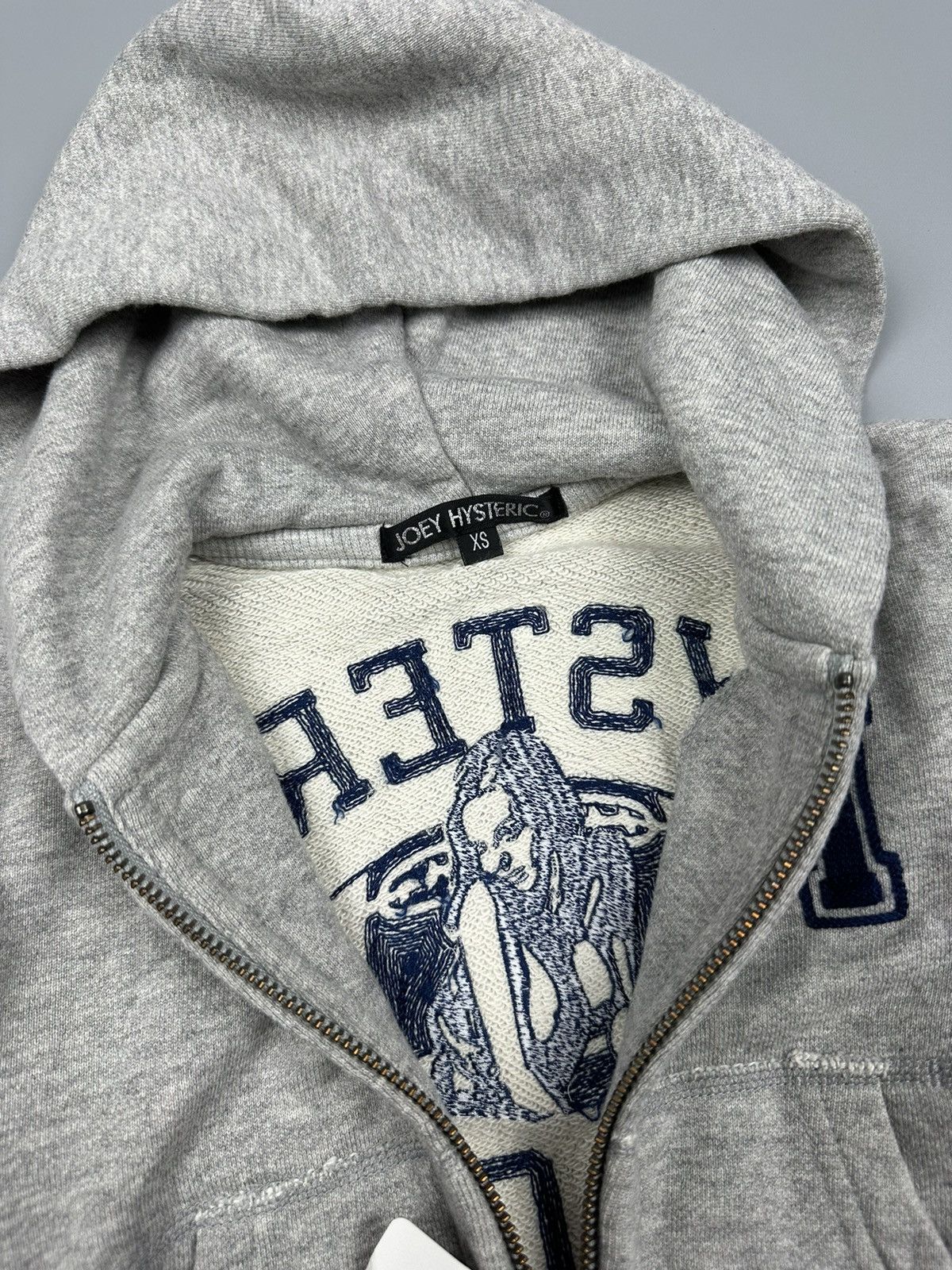 Hysteric Glamour Joey Hysteric Glamour “Rugby League” Kids Zipper Hoodie Size XS / US 0-2 / IT 36-38 - 5 Thumbnail