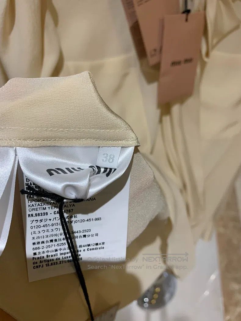 Miu Miu Miu Miu 38 shirt Size M / US 6-8 / IT 42-44 - 7 Thumbnail