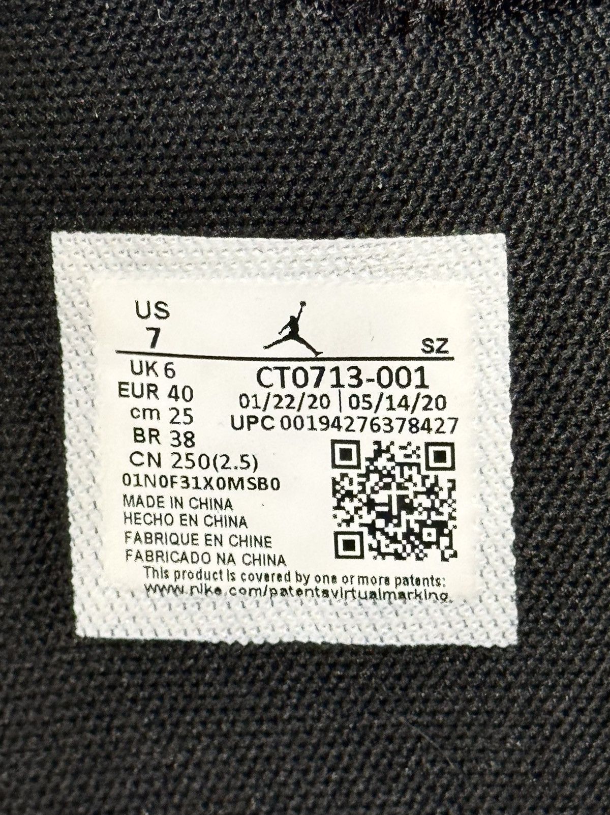 Jordan Brand Air Jordan Crater Slides Black Sz 8 Flip Flops Drill Size US 7 / EU 40 - 6 Thumbnail