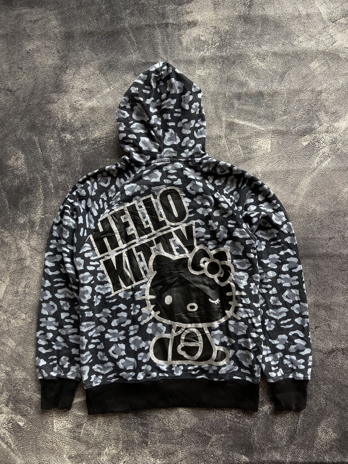 希少 hysteric glamourタイガーカモ ナップザック y2k Hysteric Glamour Glad News Punk Y2k ZipUp Cheetah Print Leopard