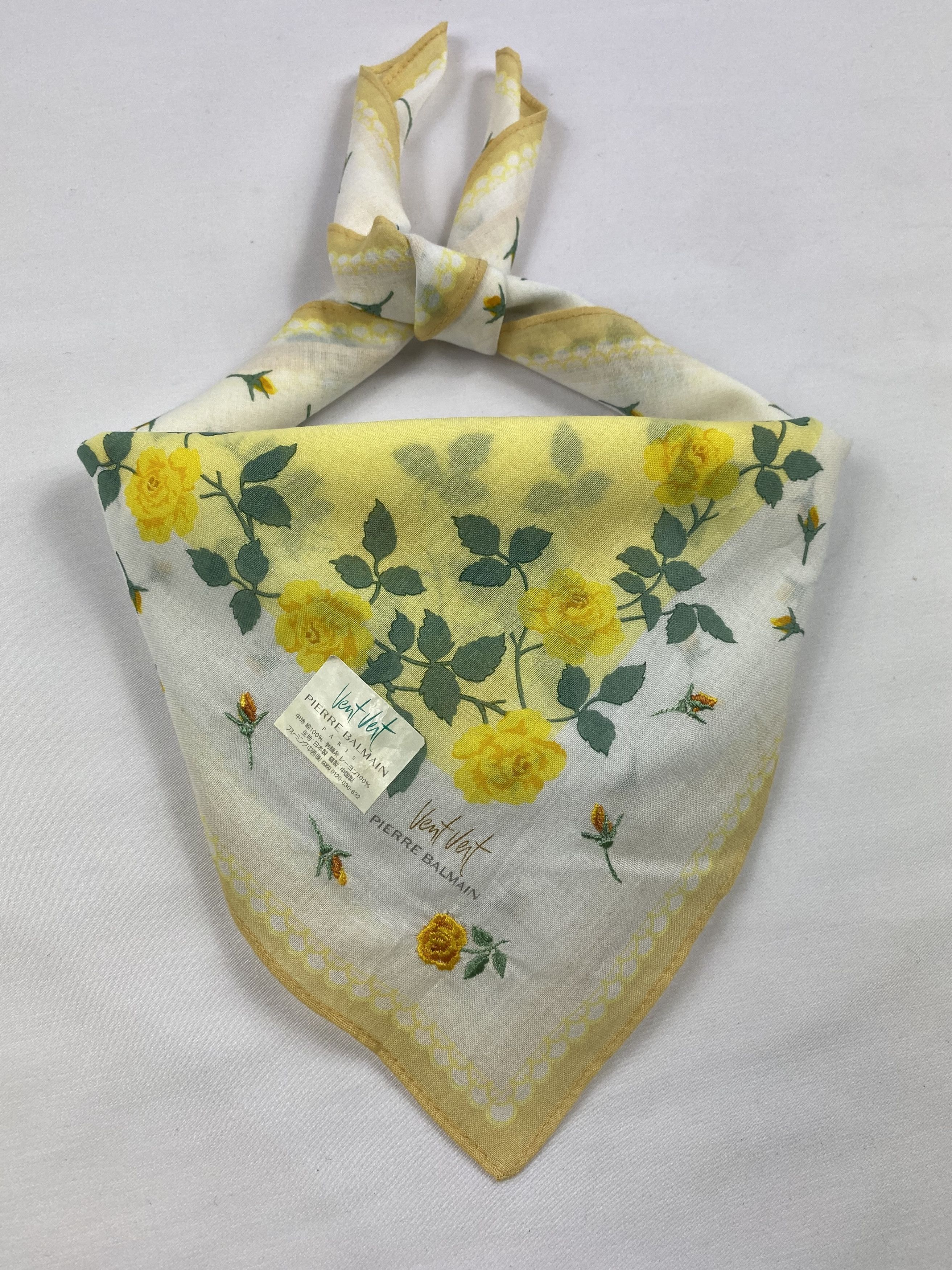 Pierre Balmain × Vintage Pierre Balmain Handkerchief / Bandana / Neckerchief Size ONE SIZE - 1 Thumbnail