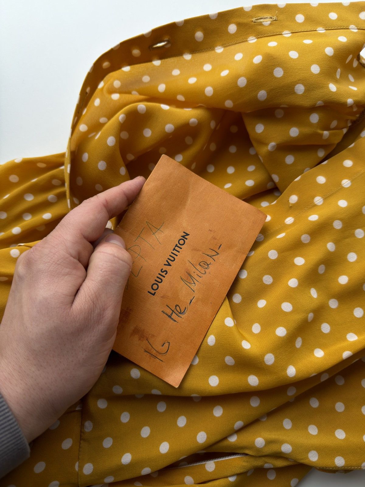 Celine Celine polka dot silk dress | sample Size S / US 4 / IT 40 - 16 Thumbnail