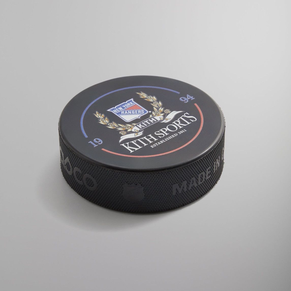 Kith KITH X NEW YORK RANGERS FOR INGLASCO OFFICIAL GAME PUCK Size ONE SIZE - 2 Thumbnail
