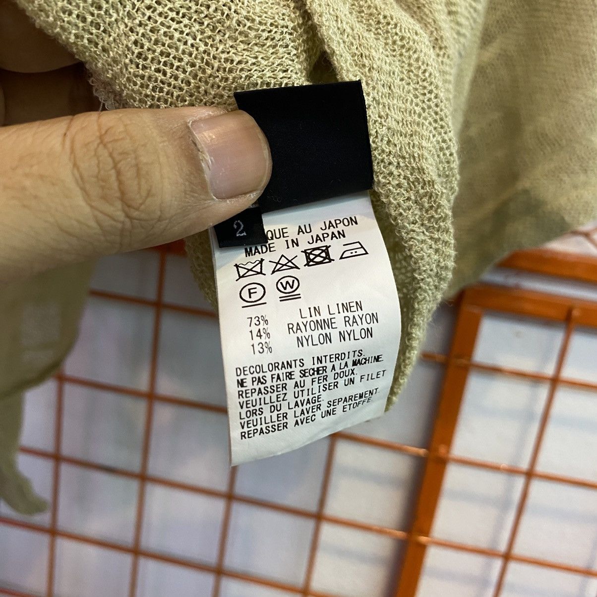 Yohji Yamamoto Vintage Yohji Yamamoto Blouse Designer Japanese Brand Size S / US 4 / IT 40 - 5 Thumbnail