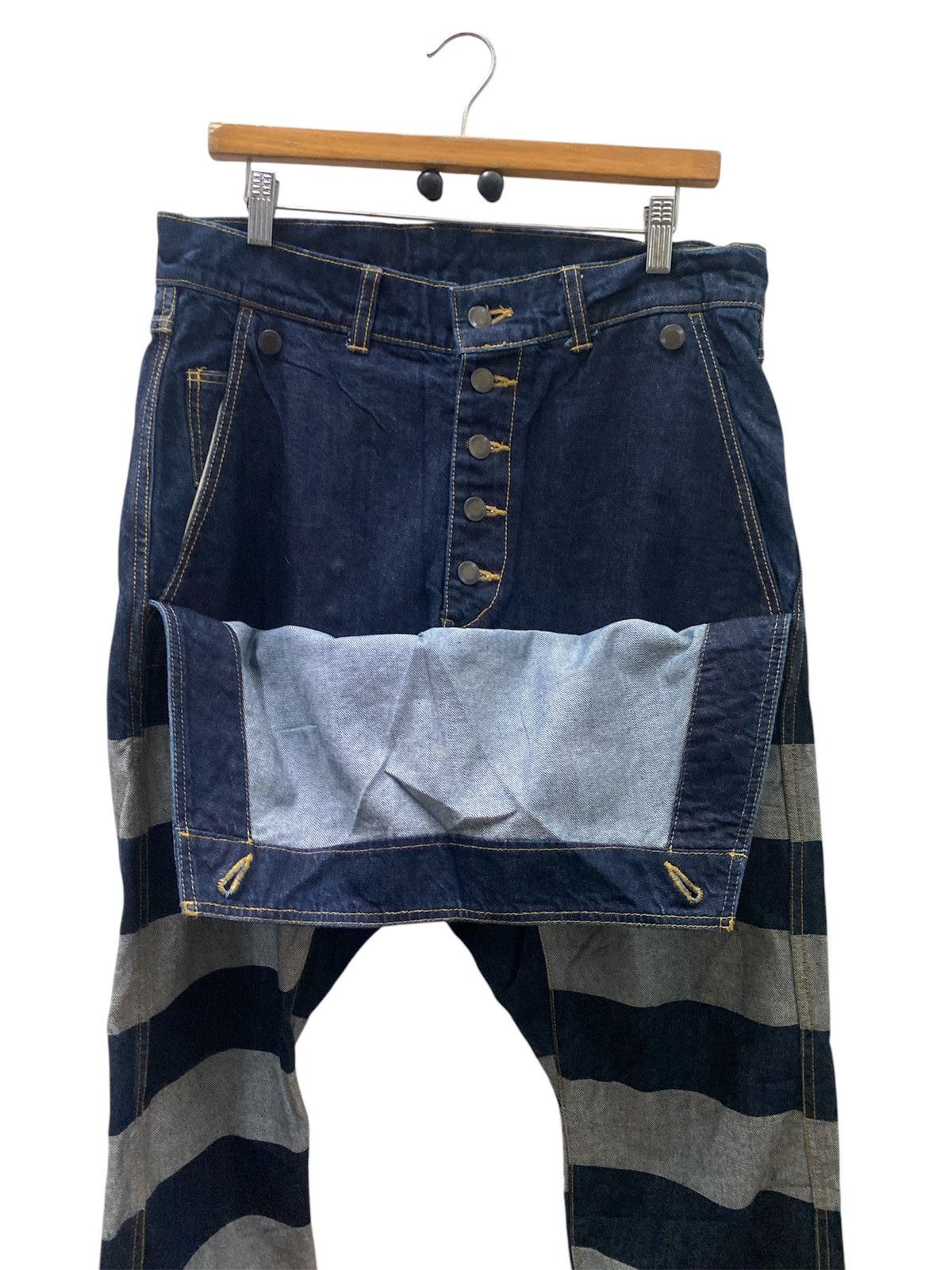 Designer × Hysteric Glamour × Japanese Brand FAM for all mankind Jeans Size US 34 / EU 50 - 2 Thumbnail