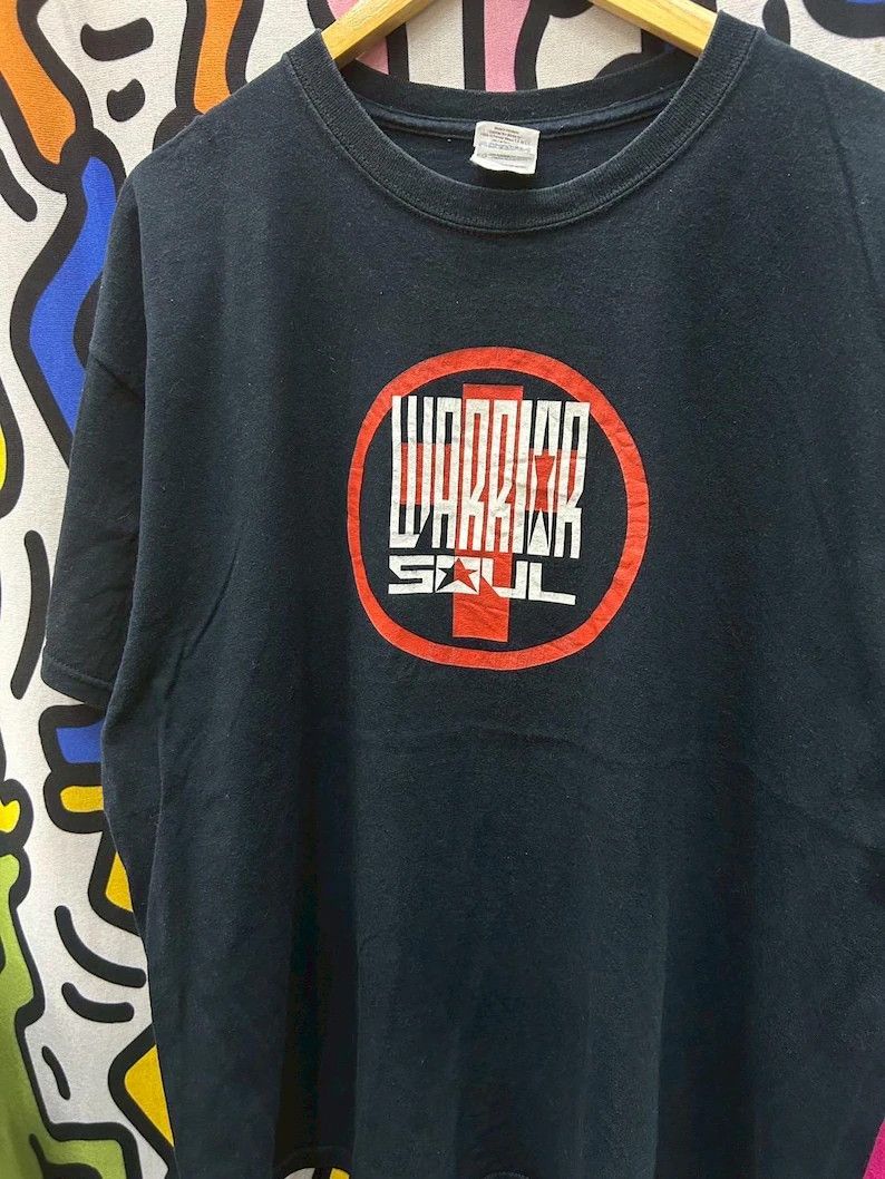 Vintage Vintage 2000s Warrior Soul Band tshirt size XL Size US XL / EU 56 / 4 - 1 Thumbnail