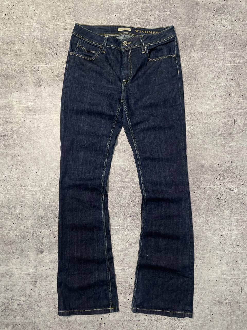 Burberry Vintage Burberry Brit Flared Denim Jeans Women Y2K Size 30" / US 8 / IT 44 - 4 Thumbnail