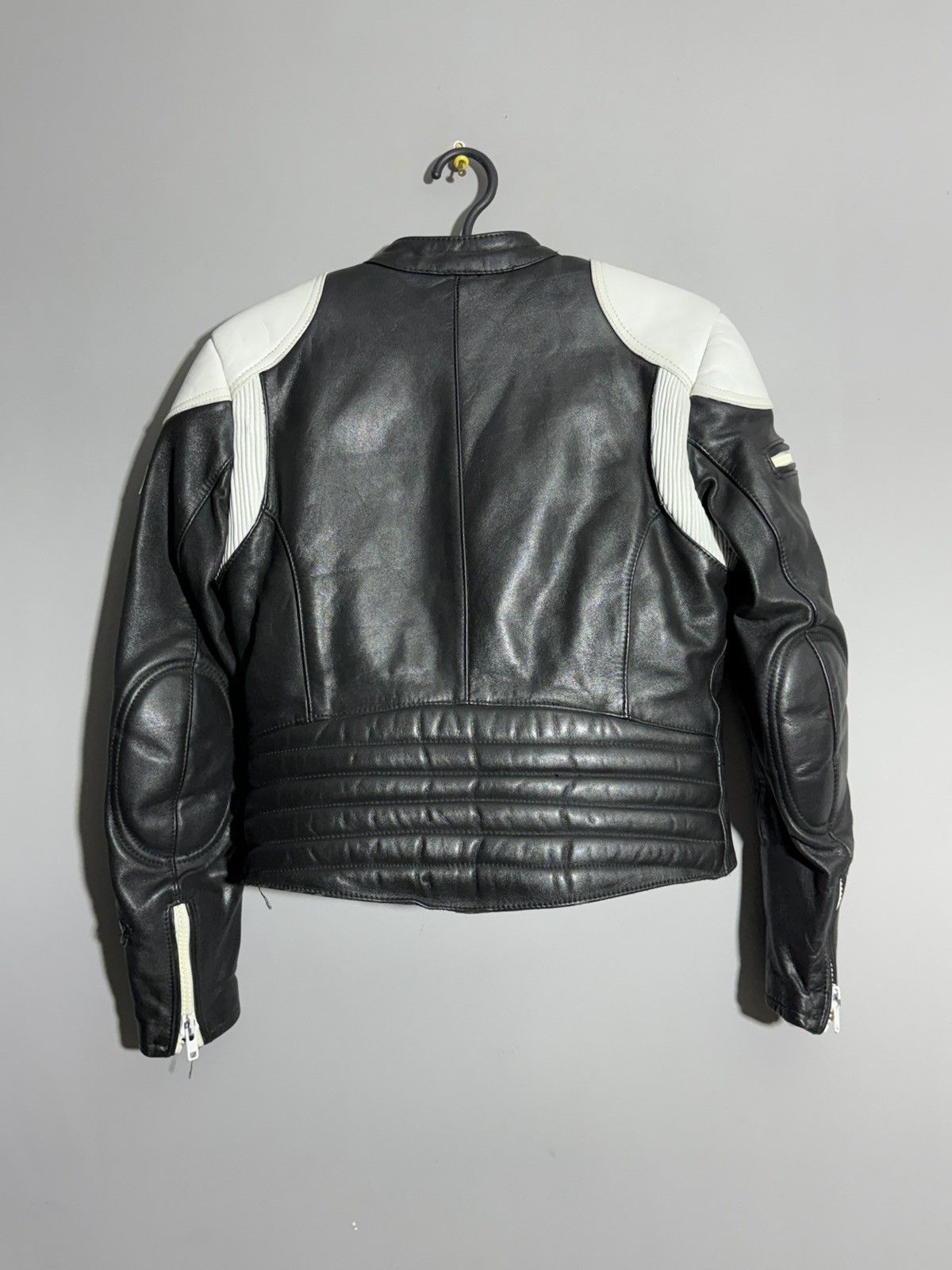Other Vintage Womens IXS Biker Leather Suit set jacket + pants Size S / US 4 / IT 40 - 11 Thumbnail