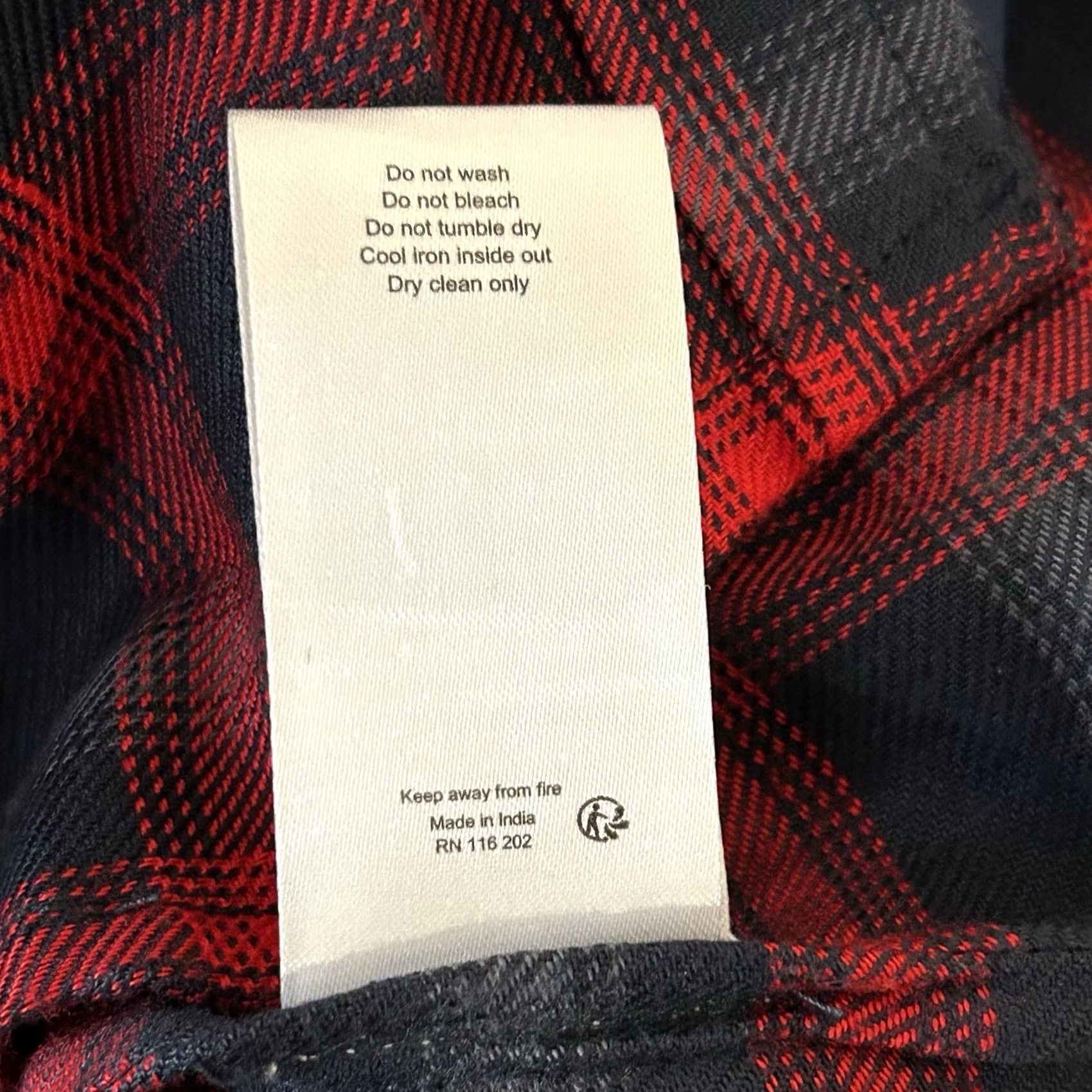 Zadig & Voltaire VINTAGE Zadig & Voltaire Button Up Shirt XS Men’s Plaid Flannel Blue / Red Short/Long Sleeve Casual City Designer Urban Mens XS Size US XS / EU 42 / 0 - 6 Thumbnail