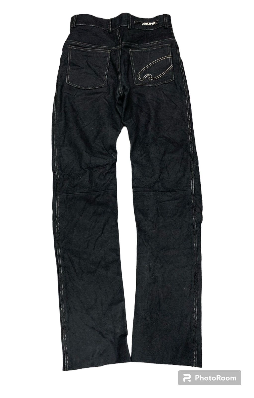 Leather 🔥RARE🔥KOMINE BIKER LEATHER PANT LIKE NEW Size US 30 / EU 46 - 2 Thumbnail