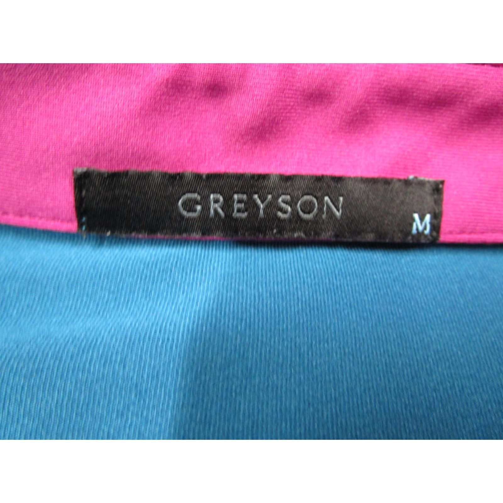 Vintage Greyson Polo Shirt Men M Blue Wolf Westwood Country Club LA Classic Golf Shirt Size US M / EU 48-50 / 2 - 3 Thumbnail